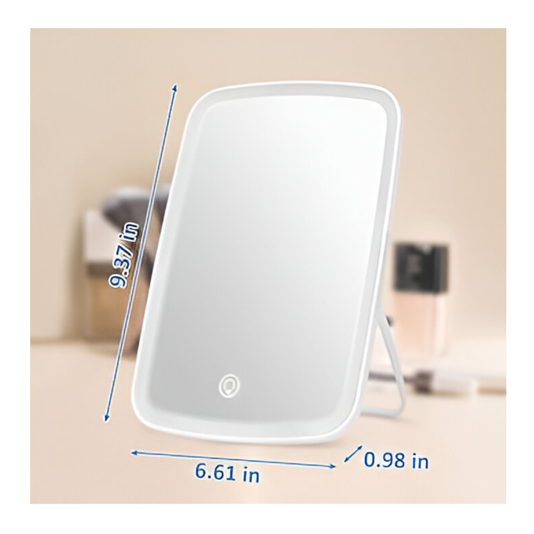 Espejo LED Ajustable – Brillo y Colores Personalizables